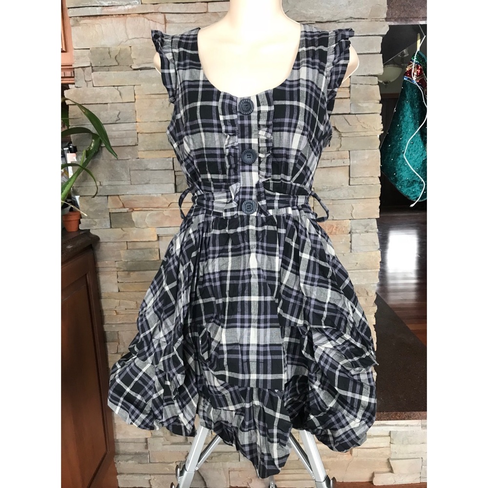 Plaid dress
